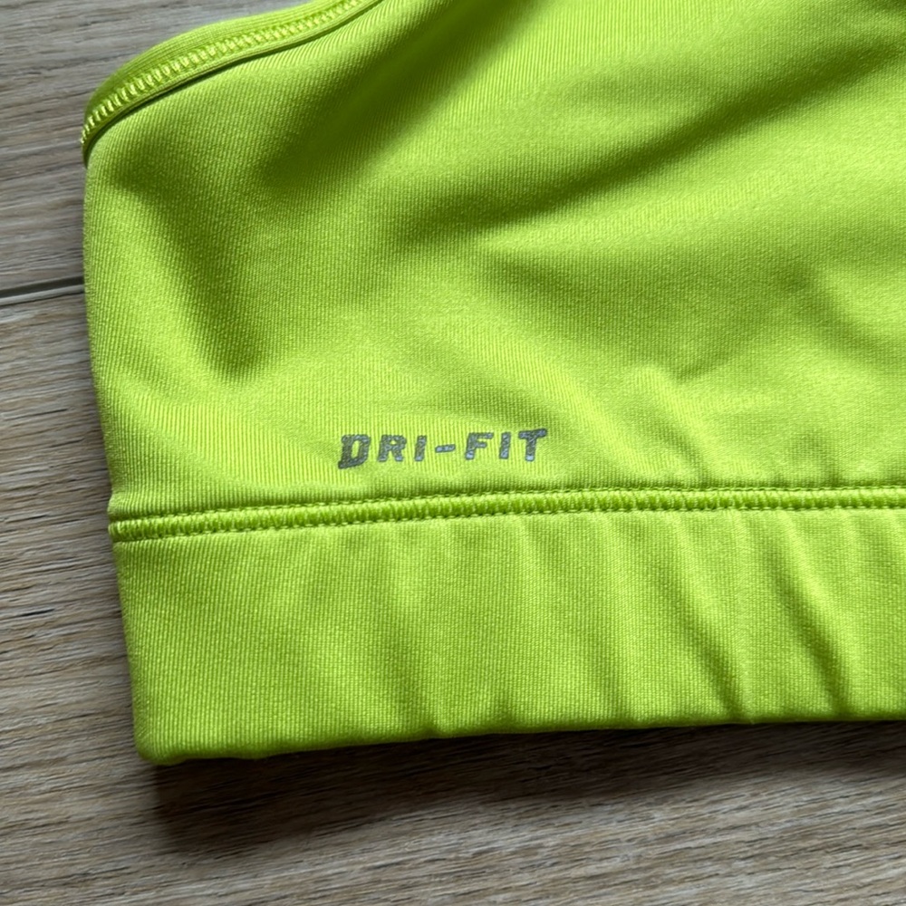 Nike Neon Green Sports Bra - Small - Picture 5 of 5